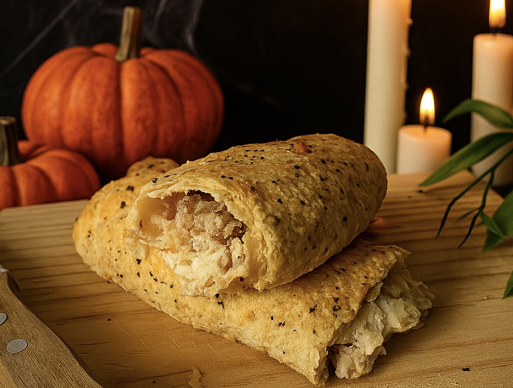 Rollitos de pollo con queso: la botana ideal para tus fiestas de Halloween